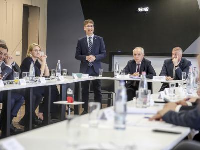 Cser-Palkovics András elnök az MJVSZ legutóbbi közgyűlésén.